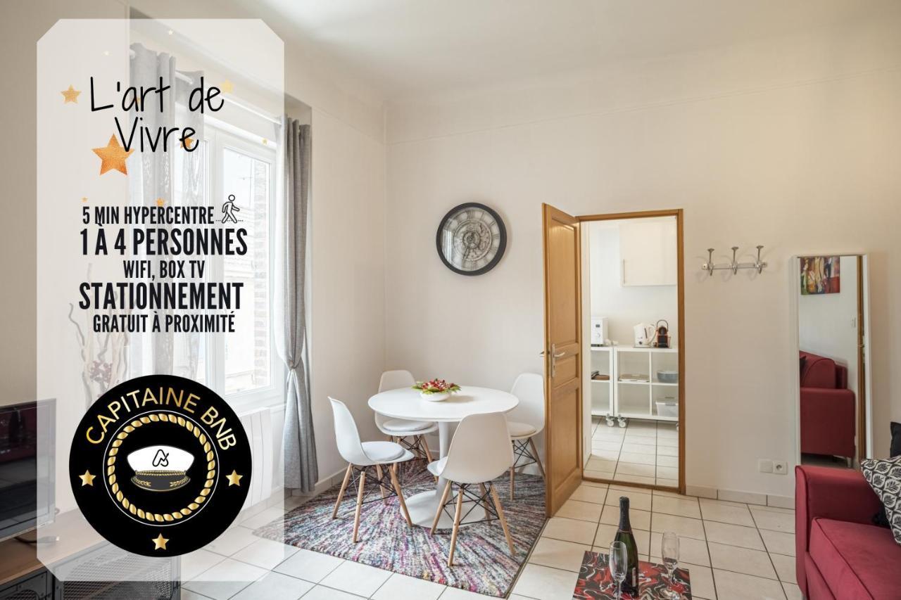 L' Art De Vivre - 3 Min Hypercentre - 4 Personnes Apartment Troyes Bagian luar foto